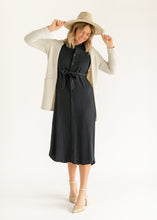 Load image into Gallery viewer, Essential Linen Shirt Dress
