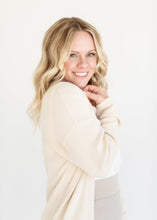 Load image into Gallery viewer, Essential Waffle Knit Cardigan - FINAL SALE
