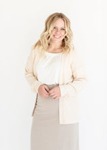 Load image into Gallery viewer, Essential Waffle Knit Cardigan - FINAL SALE
