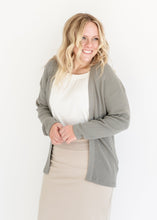 Load image into Gallery viewer, Essential Waffle Knit Cardigan - FINAL SALE
