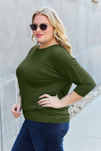 Load image into Gallery viewer, Basic Bae Full Size Round Neck Batwing Sleeve Top
