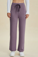 Load image into Gallery viewer, Basic Bae Full Size Air Scuba Drawstring Wide Leg Pants
