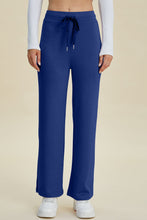 Load image into Gallery viewer, Basic Bae Full Size Air Scuba Drawstring Wide Leg Pants
