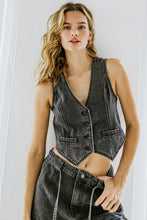 Load image into Gallery viewer, A BETTER DAY DENIM VEST
