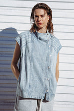 Load image into Gallery viewer, LATE SUMMER NIGHTS DENIM VEST
