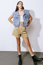 Load image into Gallery viewer, MAJOR MOOD DENIM TWILL SHORTS
