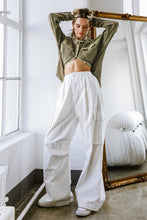 Load image into Gallery viewer, FOREVER BY YOUR SIDE WOVEN CARGO PANTS
