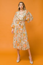 Load image into Gallery viewer, LEADING THE TRENDS WOVEN MIDI DRESS
