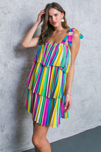 Load image into Gallery viewer, PROPER PARADISE WOVEN MINI DRESS
