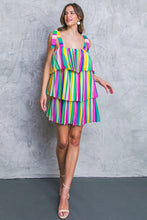 Load image into Gallery viewer, PROPER PARADISE WOVEN MINI DRESS
