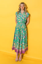 Load image into Gallery viewer, FARAWAY WOVEN MAXI DRESS

