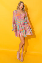 Load image into Gallery viewer, REDEEMING LOVE WOVEN MINI DRESS
