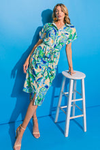 Load image into Gallery viewer, FARAH FRONT WOVEN MIDI DRESS
