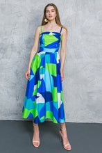 Load image into Gallery viewer, IF YOU DON&#39;T MIND WOVEN MIDI DRESS
