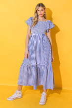 Load image into Gallery viewer, ALWAYS A VIBE WOVEN MIDI DRESS
