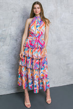 Load image into Gallery viewer, BEYOND COMPARE WOVEN MIDI DRESS
