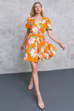 Load image into Gallery viewer, CAUGHT YOU LOOKING WOVEN MINI DRESS
