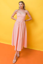 Load image into Gallery viewer, WEEKEND FESTIVALS WOVEN MIDI DRESS
