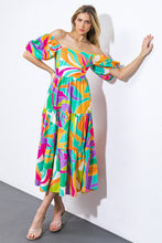 Load image into Gallery viewer, THE OBVIOUS CHOICE WOVEN MIDI DRESS
