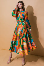 Load image into Gallery viewer, FOCUSED ON PRIORITIES WOVEN MIDI DRESS
