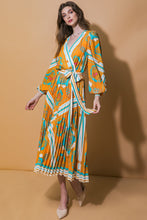 Load image into Gallery viewer, VISION OF CHARM WOVEN MIDI DRESS
