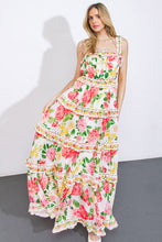 Load image into Gallery viewer, PULLING HEARTSTRINGS WOVEN MAXI DRESS
