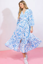 Load image into Gallery viewer, SPECTACULAR MAGIC WOVEN EYELET MIDI DRESS
