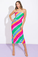 Load image into Gallery viewer, ALL OR NOTHING PONTI MIDI DRESS
