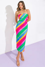 Load image into Gallery viewer, ALL OR NOTHING PONTI MIDI DRESS
