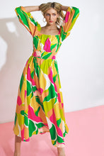 Load image into Gallery viewer, A SECOND THOUGHT WOVEN MIDI DRESS

