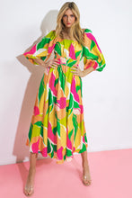 Load image into Gallery viewer, A SECOND THOUGHT WOVEN MIDI DRESS
