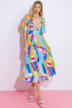 Load image into Gallery viewer, STILL IN TO YOU WOVEN MIDI DRESS
