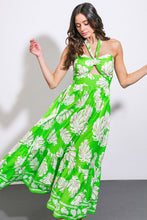 Load image into Gallery viewer, CAUSE A SCENE WOVEN MIDI DRESS
