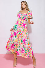Load image into Gallery viewer, IT STARTS NOW WOVEN MIDI DRESS

