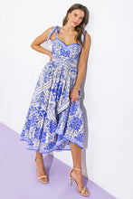 Load image into Gallery viewer, FINDING MY PEACE WOVEN MIDI DRESS
