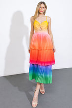 Load image into Gallery viewer, SEEING YOU AGAIN WOVEN MIDI DRESS

