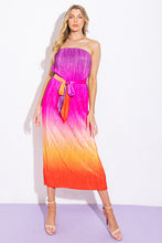 Load image into Gallery viewer, GIVE IT A GO IN GARDEN MIDI DRESS
