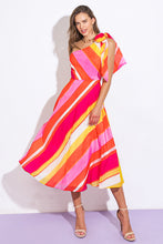 Load image into Gallery viewer, SWEETEN THE DAY WOVEN MIDI DRESS
