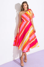 Load image into Gallery viewer, SWEETEN THE DAY WOVEN MIDI DRESS
