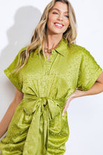 Load image into Gallery viewer, COMING TO MY SENSES WOVEN SATIN MIDI DRESS
