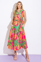Load image into Gallery viewer, EVERYDAY DREAMS WOVEN MIDI DRESS
