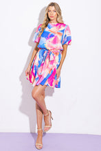 Load image into Gallery viewer, BAYSIDE BRUNCH WOVEN MINI DRESS
