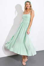 Load image into Gallery viewer, ATTRACTING LOOKS WOVEN MIDI DRESS
