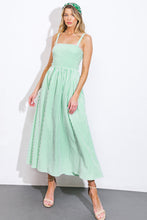 Load image into Gallery viewer, ATTRACTING LOOKS WOVEN MIDI DRESS
