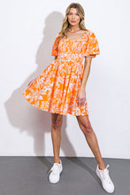 Load image into Gallery viewer, BRINGING THE DRAMA WOVEN MINI DRESS
