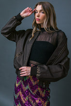 Load image into Gallery viewer, MY GREATEST JOY LEATHER JACKET
