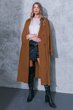 Load image into Gallery viewer, WOMEN ON THE MOON WOVEN TRENCH COAT
