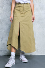 Load image into Gallery viewer, COMPLETE CRUSH TWILL MIDI SKIRT
