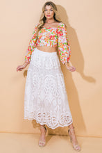 Load image into Gallery viewer, DREAMY NIGHTS WOVEN MIDI SKIRT
