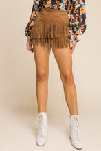 Load image into Gallery viewer, MAKE SOME PLANS SUEDE SKORT

